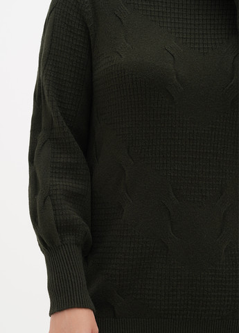Темно-зеленый демисезонный свитер Anne