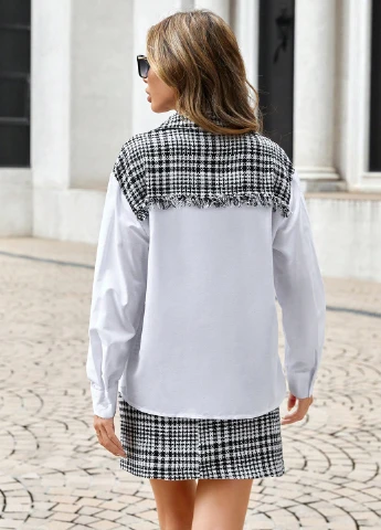 Костюм (рубашка, юбка) SHEIN (309375102)