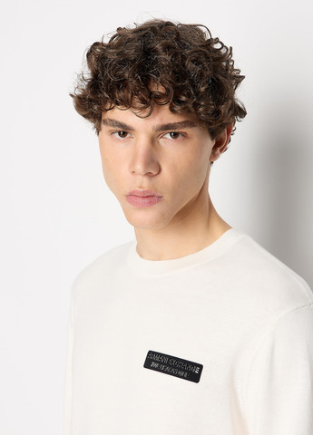 Білий демісезонний джемпер джемпер Armani Exchange