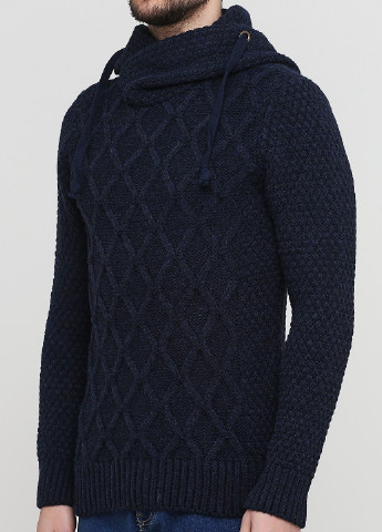 Темно-синий демисезонный свитер ELM