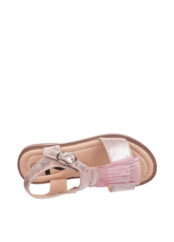 Розовые кэжуал сандалии Seventeen с ремешком
