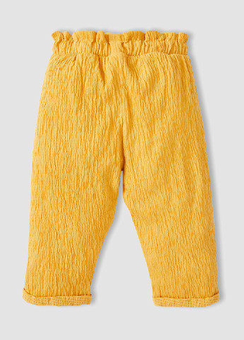 Желтые кэжуал летние каррот брюки DeFacto