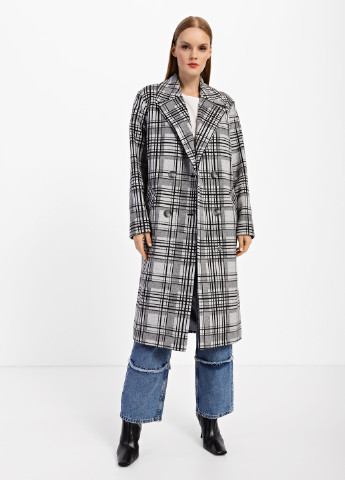 Серое демисезонное ПАЛЬТО ДЕМИСЕЗОННОЕ DANNA