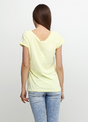 Жовта літня футболка Jacqueline de Yong