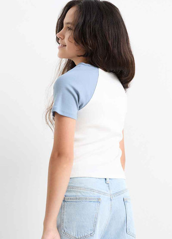 Комбінована літня футболка (2 шт.) C&A