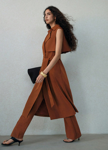 Плащ SHEIN тренчкот без застібки демісезон (367747738)