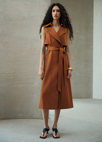 Плащ SHEIN тренчкот без застібки демісезон (367747738)