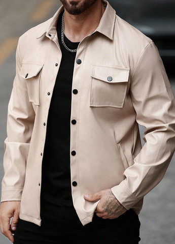 Куртка-сорочка SHEIN (346396569)