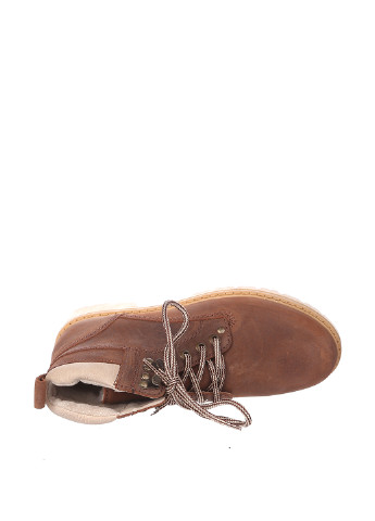 Зимние ботинки тимберленды In Max без декора