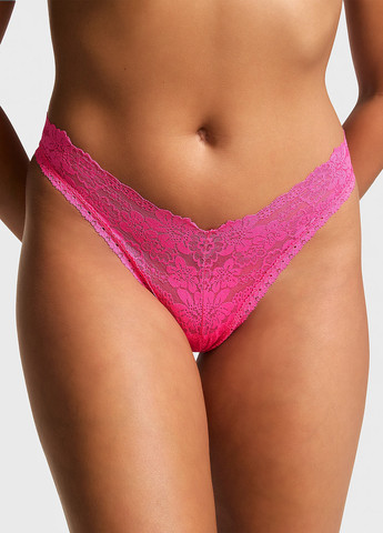 Розовый демисезонный комплект (бюстгальтер, трусики) Victoria's Secret