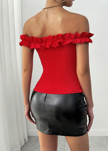 Червона блузка SHEIN