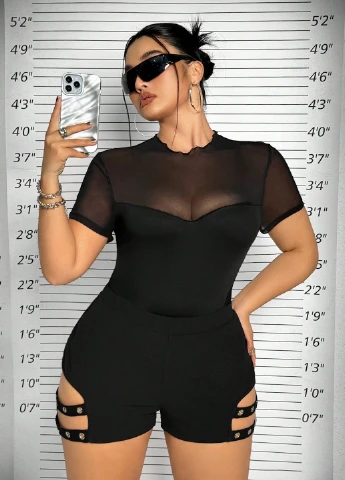 Костюм (боди, шорты) SHEIN (323638566)