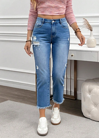 Джинси SHEIN - (347077360)