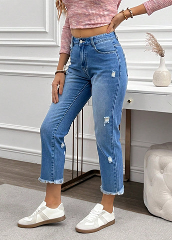 Джинси SHEIN - (347077360)