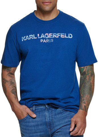 Синя футболка Karl Lagerfeld