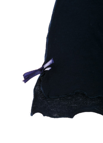 Темно-синій демісезонний комплект (майка, трусики) Time of Style