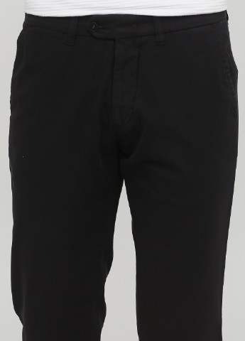 Черные кэжуал демисезонные брюки Lagrand
