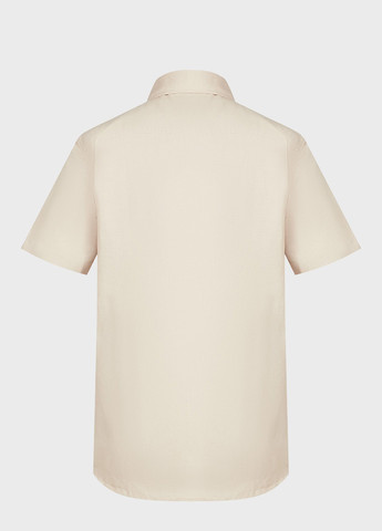 Бежевая кэжуал рубашка однотонная Mexx