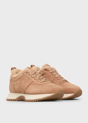 Кроссовки PRPY светло-коричневые зима (366431615)