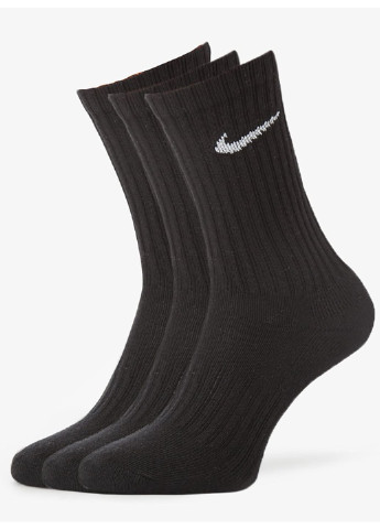 Набір шкарпеток 3Ppk Value Cotton Модель SX4508-001 Nike (253335299)