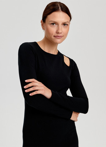 Чорна кежуал сукня футляр Sinsay однотонна