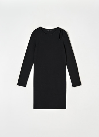 Чорна кежуал сукня футляр Sinsay однотонна