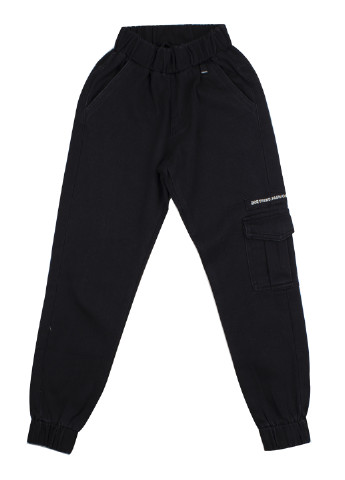Черные кэжуал демисезонные брюки джоггеры A-yugi