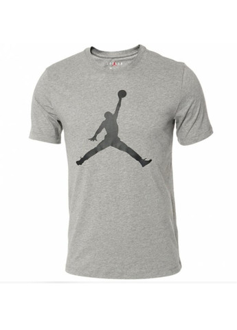 Светло-серая футболка cj0921-091 Jordan M J JUMPMAN SS CREW