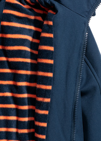 Синя демісезонна куртка H&M