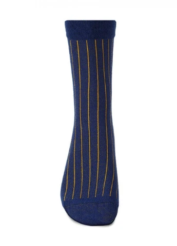 Темно-сині шкарпетки VT Socks смужки (230517695)
