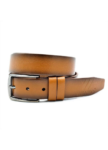 Мужской кожаний ремень 115-120х3,3 см Weatro (254595463)