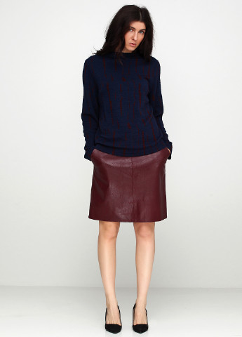 Костюм (блуза, юбка) Brandtex Collection юбочный однотонный комбинированный деловой