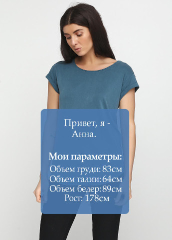 Сіро-синя літня футболка MBYM