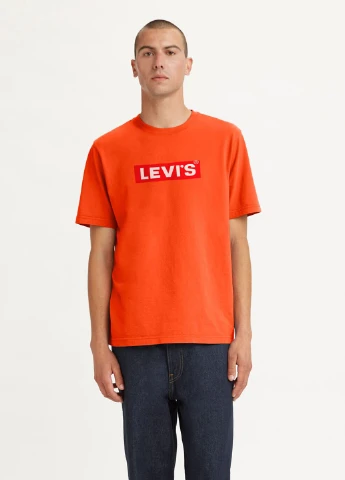 Помаранчева футболка Levi's