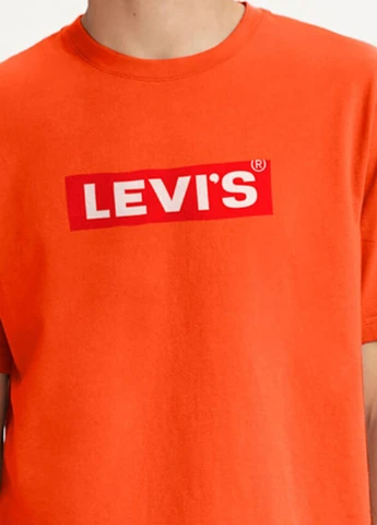 Помаранчева футболка Levi's