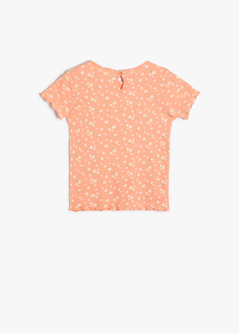 Помаранчева літня футболка KOTON