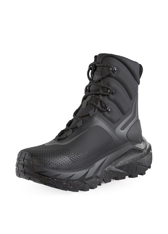 Черные осенние ботинки HOKA