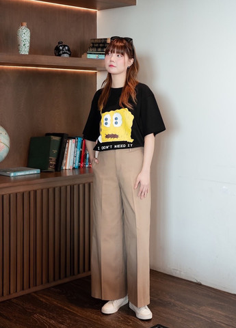 Черная футболка Uniqlo