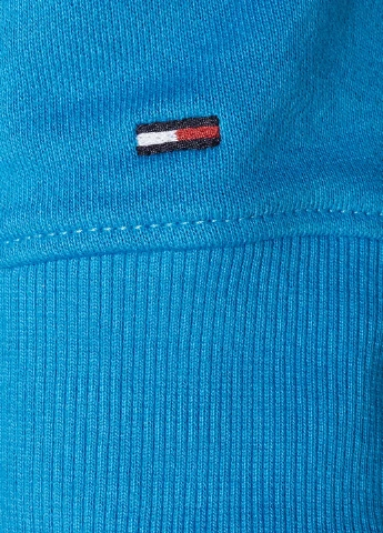 Голубой свитшот Tommy Jeans надпись (250582713)