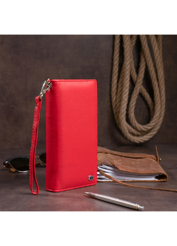 Женский кожаный кошелек 19х9,5х2,5 см st leather (229458656)