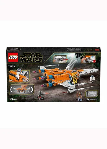 Конструктор Lego Star Wars Истребитель типа Х По Дамерона 761 деталь (207382915)