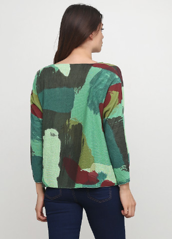 Зеленый демисезонный пуловер пуловер Made in Italy