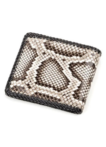 Мужской кожаный кошелек 11,5х9,5 см Snake Leather (229460162)