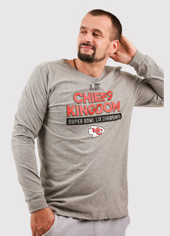 Лонгслів Nike напис сірий спортивні бавовна, трикотаж