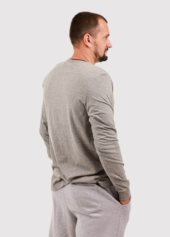 Лонгслів Nike напис сірий спортивні бавовна, трикотаж