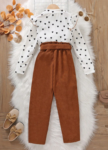 Комбінований демісезонний костюм (блуза, штани) брючний SHEIN