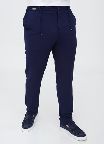 Темно-синий демисезонный костюм (пиджак, брюки) брючный Trend Collection