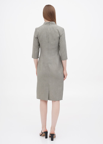 Сіро-зелена кежуал сукня Rebecca Tatti однотонна