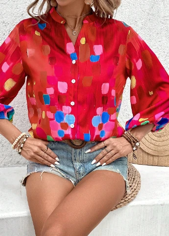 Комбінована блуза SHEIN