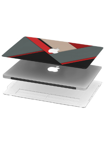 Чехол пластиковый для Apple MacBook Pro 13 A1278 Абстракция (Abstraction) (6347-2804) MobiPrint (219124408)